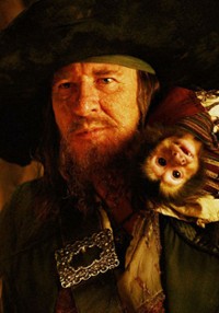 plakat filmu Kapitan Hector Barbossa
