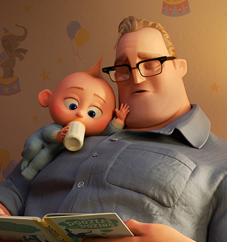 Jack-Jack Zobacz Postać - Pixar.