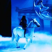 Mężczyzna na koniu