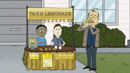 Tomz Lemonade / A Tale of Two Lunch Ladies