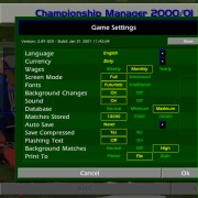 Championship Manager: Season 00/01 - galeria zdjęć - filmweb