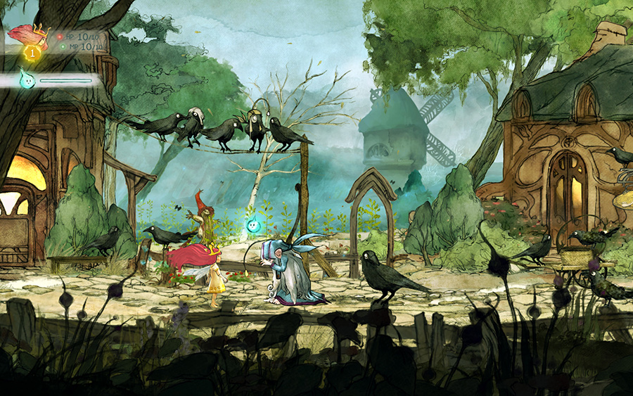 Sen o smaku opium (recenzja gry Child of Light)