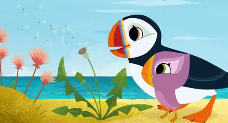 Wyspa Puffinów. Nowi przyjaciele - galeria zdjęć - filmweb