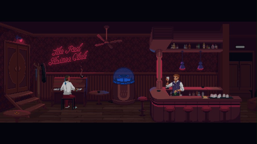 Czy cyberpunkowi potrzebne są emocje? (recenzja gry The Red Strings Club)