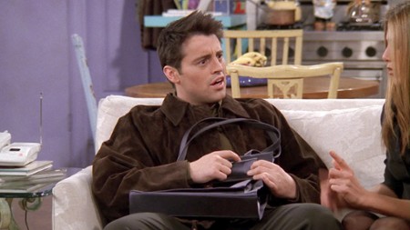 Ten z torbą Joeya