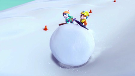 Sezon 2 Odcinek 22 Pieski ratują zawody snowboardowe / Kurka, która dała nurka