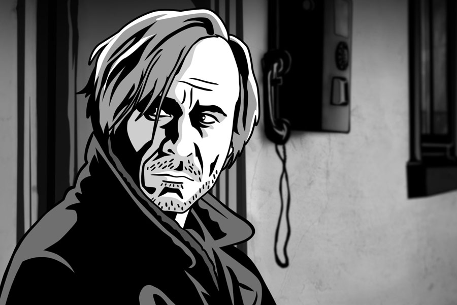 Czarne i białe przechodzi w szare (recenzja filmu Alois Nebel)