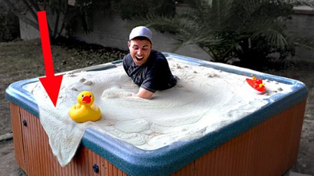 Sezon 3 Odcinek 3 Building a Liquid Sand Hot Tub