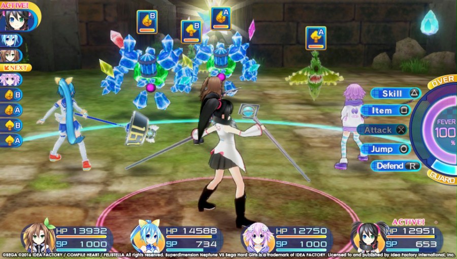 Walka z czasem (recenzja gry Superdimension Neptune VS Sega Hard Girls)