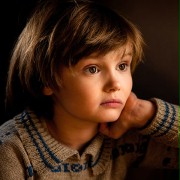 Christopher Robin w wieku 8 lat
