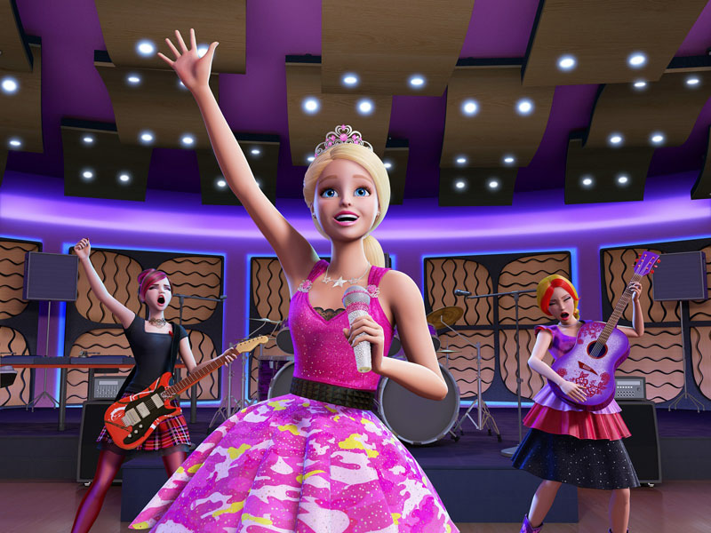 Pink Rock (recenzja filmu Barbie: Rockowa księżniczka)