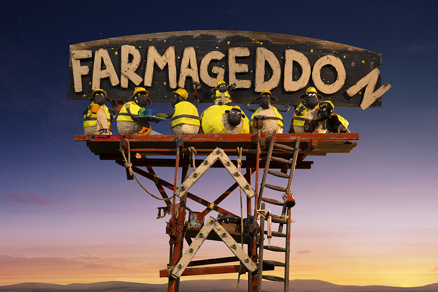 Owcy (recenzja filmu Baranek Shaun Film. Farmageddon)