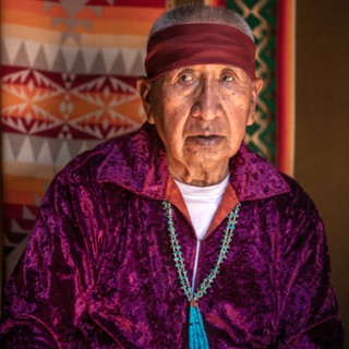 Medyk z plemienia Navajo