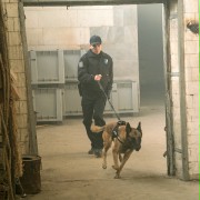 Policjant z psem