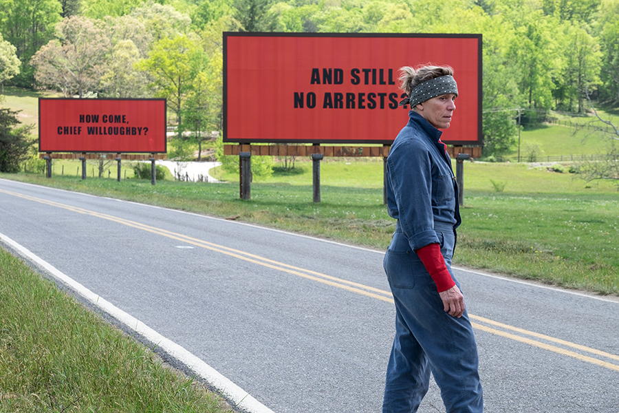 Sama przeciw wszystkim (recenzja filmu Trzy billboardy za Ebbing, Missouri)