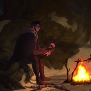 Theo James w Wiedźmin: Zmora Wilka