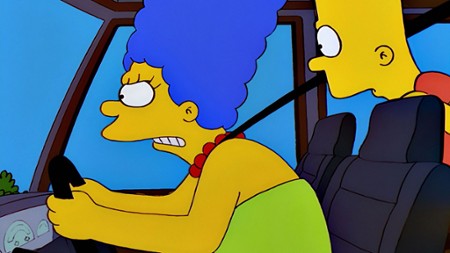 Marge Simpson i najsilniejszy klakson