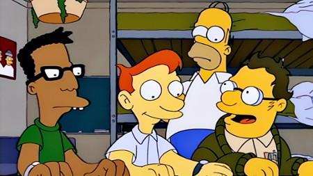 Sezon 5 Odcinek 3 Homer idzie do college'u