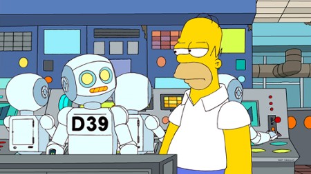 Sezon 23 Odcinek 17 Oni, roboty