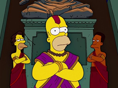 Sezon 17 Odcinek 17 Homer w Bangalorze