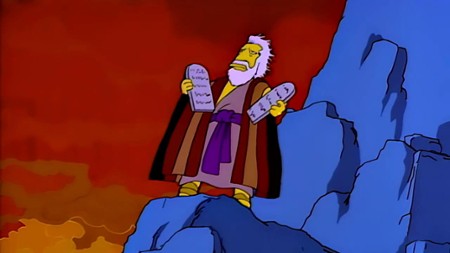 Sezon 2 Odcinek 13 Homer kontra Lisa i 8. przykazanie