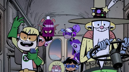Sezon 1 Odcinek 9 Kid Cosmic i źli dobrzy goście