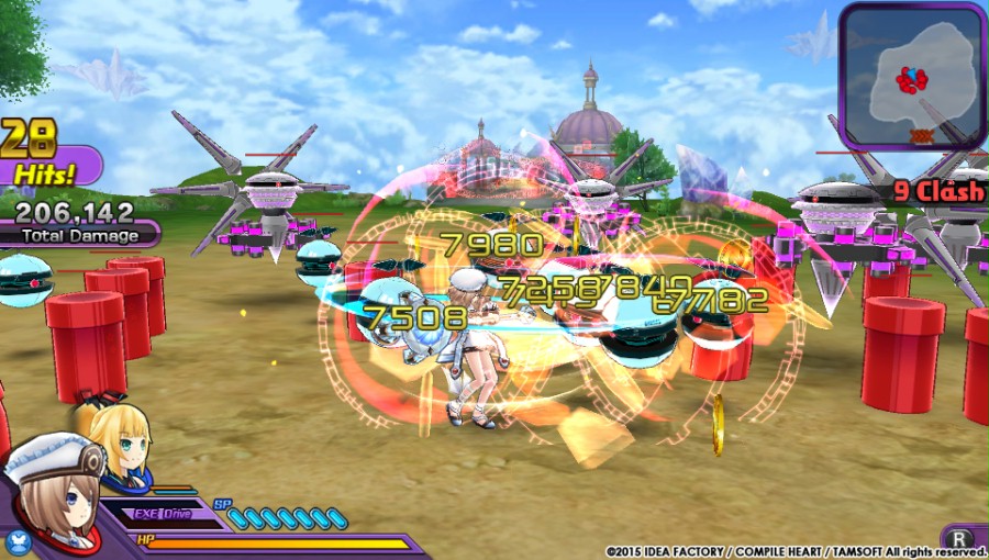 Porwane gacie (recenzja gry Hyperdimension Neptunia U: Action Unleashed)