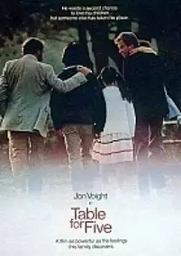 Plakat filmu Stolik dla pięciorga