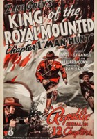 plakat filmu King of the Royal Mounted
