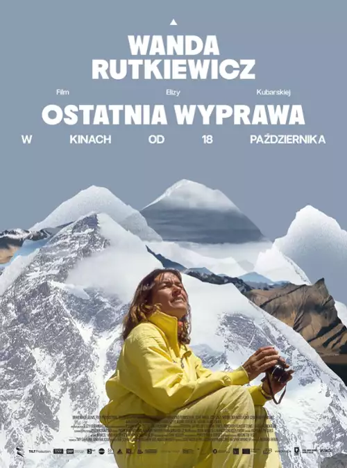 plakat filmu Wanda Rutkiewicz. Ostatnia wyprawa