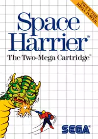 Plakat gry Space Harrier