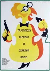 Plakat filmu Tajemniczy blondyn w czarnym bucie