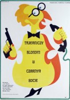 plakat filmu Tajemniczy blondyn w czarnym bucie