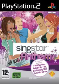 Plakat gry SingStar Anthems