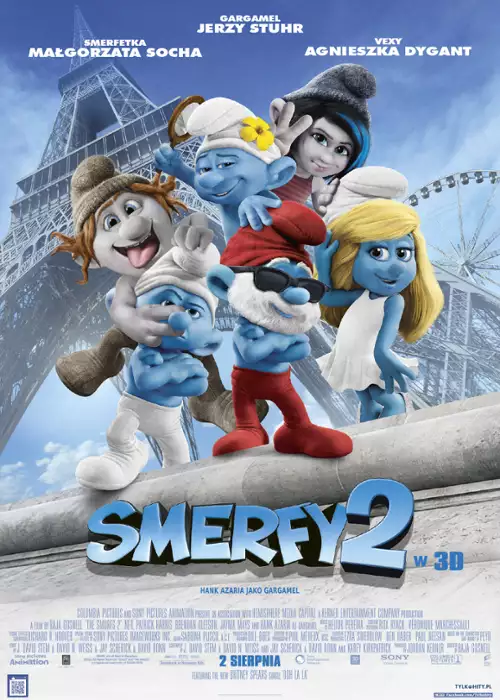 plakat filmu Smerfy 2