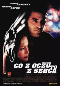 Plakat filmu Co z oczu, to z serca