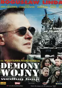 Plakat filmu Demony wojny wg Goi