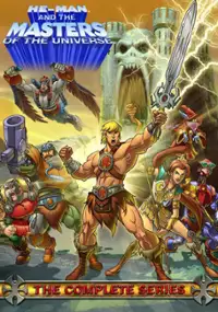 Plakat serialu He-Man i Władcy Wszechświata