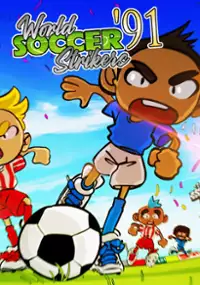 Plakat gry World Soccer Strikers '91