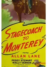 Plakat filmu Stagecoach to Monterey