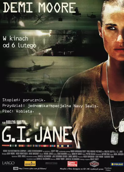 plakat filmu G.I. Jane