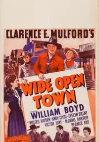 Plakat filmu Wide Open Town