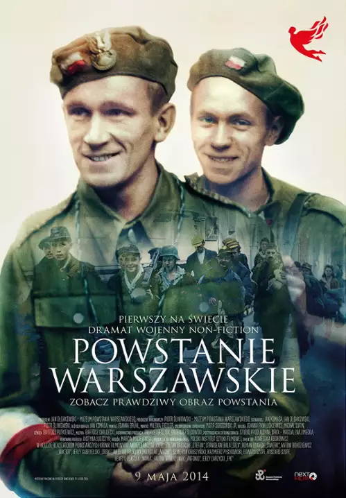 plakat filmu Powstanie Warszawskie