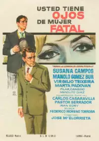 Plakat filmu Usted tiene ojos de mujer fatal