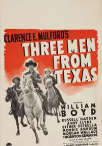 Plakat filmu Three Men from Texas