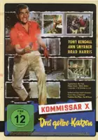 plakat filmu Kommissar X - Drei gelbe Katzen