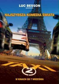 Taxi 2 (2000) plakat