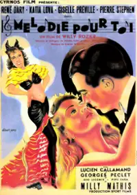 Plakat filmu Mélodie pour toi