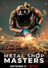 Plakat programu TV Mistrzowie metalu