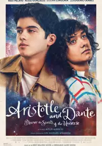 Plakat filmu Arystoteles i Dante odkrywają sekrety wszechświata